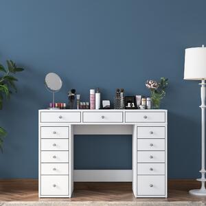 Kalune Design Toaletný stolík Melissa 01 biely