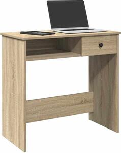 Maison Exclusive - písací stôl Sonoma dub 80x40x75 cm drevený materiál