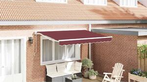 Maison Exclusive – Rám markízy, farba bordová, rozmer 300 x 200 cm