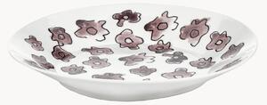 Hlboké taniere z jemného kostného porcelánu Midnight Flowers, 2 ks