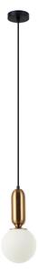 ITALUX PND-02340-1S-BRO - Luster na lanku ALDEVA 1xE27/40W/230V bronz