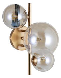 ITALUX WL-406007-3-HBR - Nástenné svietidlo CANELLO 3xG9/5W/230V mosadz
