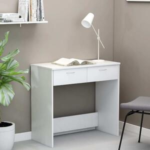 Maison Exclusive - Biely písací stôl 80×40×75 cm Drevený materiál