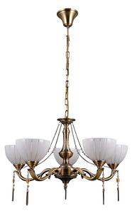 ITALUX MD38445-5 - Luster na reťazi BAXIO 5xE27/60W/230V