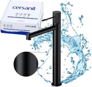 Vysoká Umývadlová Batéria Zen Od Cersanitu, Čierna (S951-596)