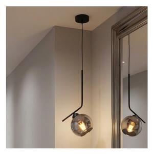 Brilagi - Luster na lanku DIOR 1xE27/60W/230V čierna/dymová sivá