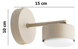 Brilagi - LED nástenné svietidlo MONO 1xGX53/30W/230V béžové
