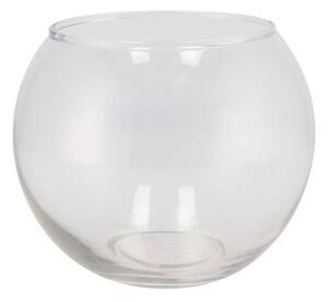 Baňatá sklenená váza Sphere transparent - Ø 17*14 cm - daan kromhout