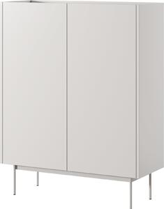 Komoda Kelowna KD97 - kašmír, dub - šírka 97 cm, výška 122 cm, hĺbka 37 cm