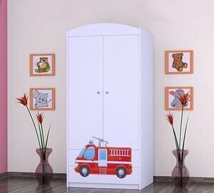 BDW atníková skria, 2 dvere, 2 zásuvky, atníková skria, 180x90 cm, biela