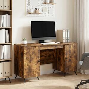 Maison Exclusive – Písací stôl z údeného dubu 142,5 x 50 x 75 cm, drevotrieska