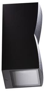 Azzardo AZ4345 - Vonkajšie nástenné svietidlo REZIA 2xGU10/35W/230V IP54