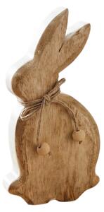 Drevený veľkonočný zajac RABELLO 20 cm, biely