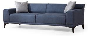 Hanah Home Trojmiestna pohovka Petra 212 cm modrá