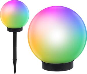 Solárna guová lampa Glow Ball Solárna guová záhradná lampa Twilight Sensor Farebné 20x53