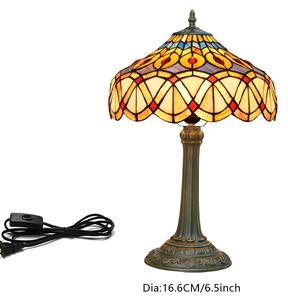 Peacock stolná lampa tiffany 229
