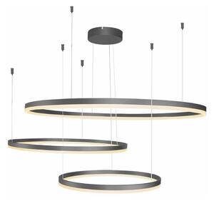 Azzardo AZ4707 - LED Luster na lanku HALO LED/130W/230V čierna