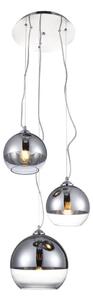 Azzardo AZ4750 - Luster na lanku BALL 3xE27/40W/230V guľatý