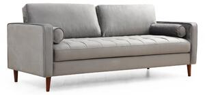 Hanah Home Trojmiestna pohovka Rome 215 cm svetlosivá