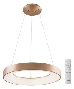 Azzardo AZ5009 - LED Stmievateľný luster na lanku SANTANA LED/50W/230V zlatá + DO