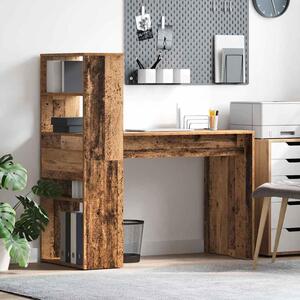 Maison Exclusive – Písací stôl z recyklovaného dreva a drevovláknitej dosky, 113 x 54 x 120 cm