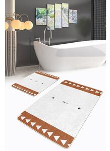 Biele kúpeľňové predložky v súprave 2 ks 60x100 cm – Mila Home