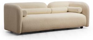 Hanah Home Trojmiestna pohovka Victoria 228 cm boucle krémová