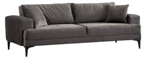 Hanah Home Trojmiestna rozkladacia pohovka Astana 234 cm antracit