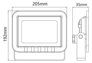 LED reflektor LED/50W/230V