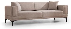 Hanah Home Trojmiestna rozkladacia pohovka Horizon 230 cm svetlohnedá