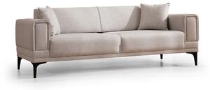Hanah Home Trojmiestna rozkladacia pohovka Horizon 230 cm ecru
