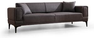 Hanah Home Trojmiestna rozkladacia pohovka Horizon 230 cm tmavosivá