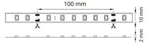 LED Pásik 5m 28W/12V IP20 3000K