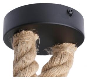 LED Luster na lanku ROPE 2xE27/10W/230V