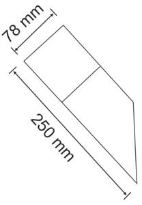Vonkajšie svietidlo NEW YORK 1xE27/40W/230V IP44 antracit