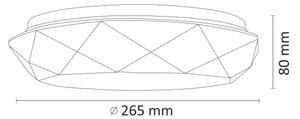 LED Kúpeľňové stropné svietidlo GALAXY LED/12W/230V