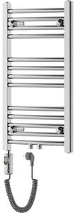 Mexen Ares, elektrické vykurovacie teleso 700 x 400 mm, 300 W, chrómová, W102-0700-400-2300-01
