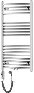 Mexen Ares, elektrické vykurovacie teleso 900 x 500 mm, 300 W, chrómová, W102-0900-500-2300-01