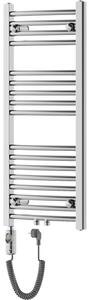 Mexen Ares, elektrické vykurovacie teleso 900 x 400 mm, 300 W, chrómová, W102-0900-400-2300-01