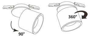 LED Podhľadové bodové svietidlo HARON LED/20W/230V biela