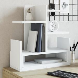 Maison Exclusive - Organizér na písací stôl Biely 49x20x52,5 cm Drevený materiál