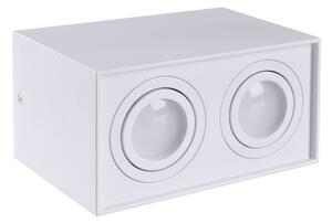 Bodové svietidlo HADAR Q2 2xGU10/10W/230V biela