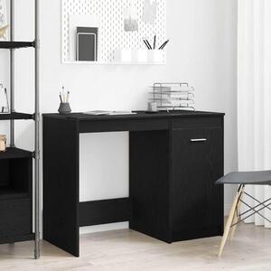 Maison Exclusive – písací stôl, čierna farba, vzhľad dubového dreva, materiál: drevotrieska