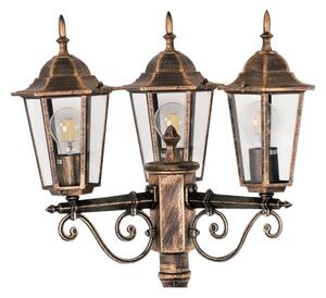 Vonkajšia lampa 3xE27/20W/230V IP43 2,58 m patina
