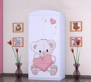 BDW atníková skria, 2 dvere, 2 zásuvky, atníková skria, 180x90 cm, biela