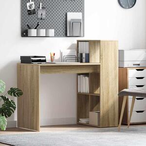 Maison Exclusive – písací stôl z drevovláknitej dosky s povrchovou úpravou imitujúcou dub Sonoma, rozmer 108 x 55 x 103,5 cm