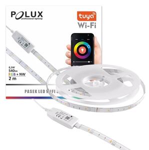 RGB LED Stmievateľný vonkajší pásik Wi-fi LED/6,5W/230V IP65 2 m Tuya