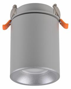 Podhľadové bodové svietidlo HARON 1xGU10/10W/230V šedá