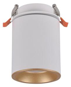 Podhľadové bodové svietidlo HARON 1xGU10/10W/230V biela/zlatá