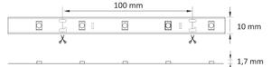 LED RGB Stmievateľný pásik 5m LED/18W/12V IP20 + DO